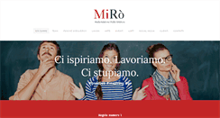 Desktop Screenshot of mirocomunicazione.net